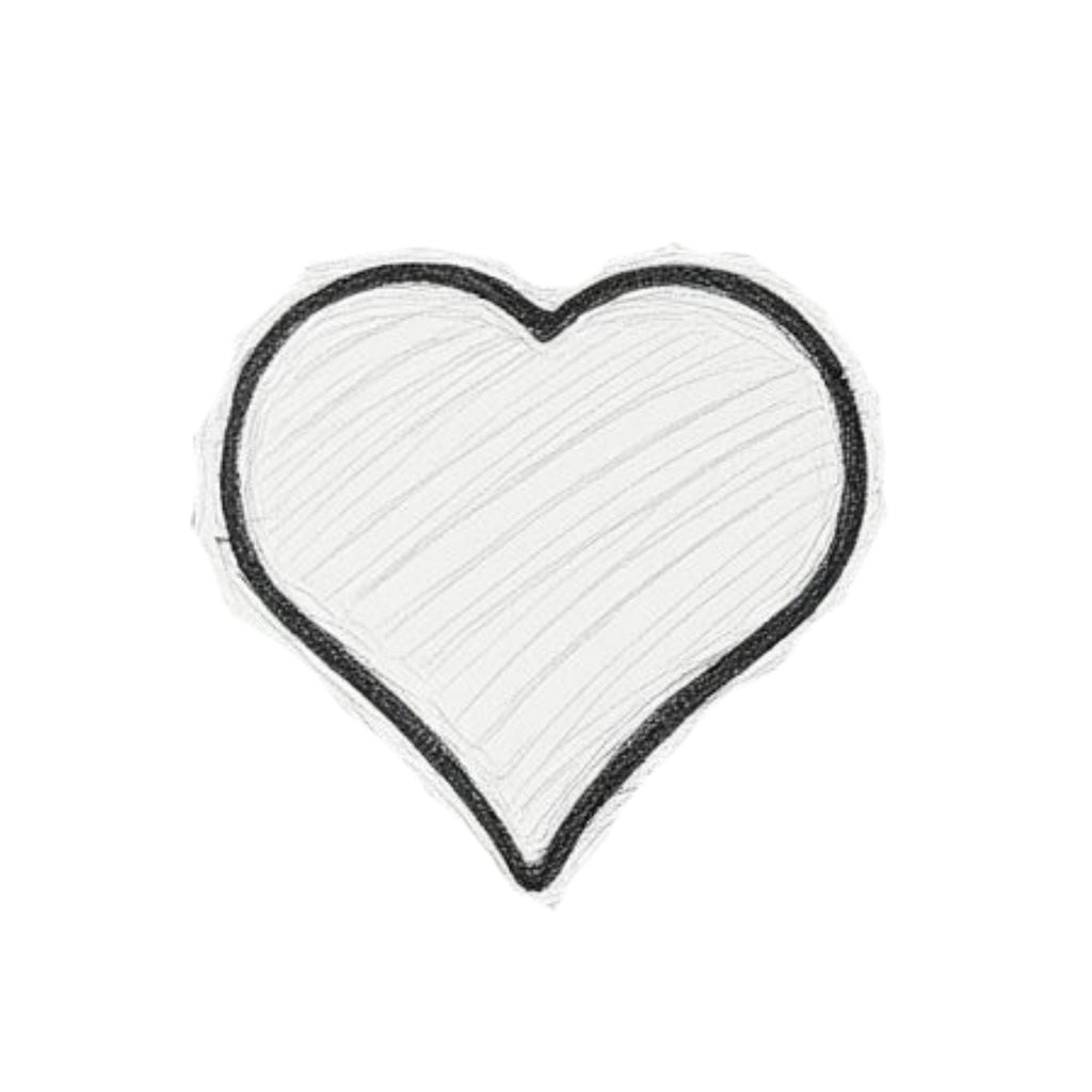 Refill 10 adesivi a cuore