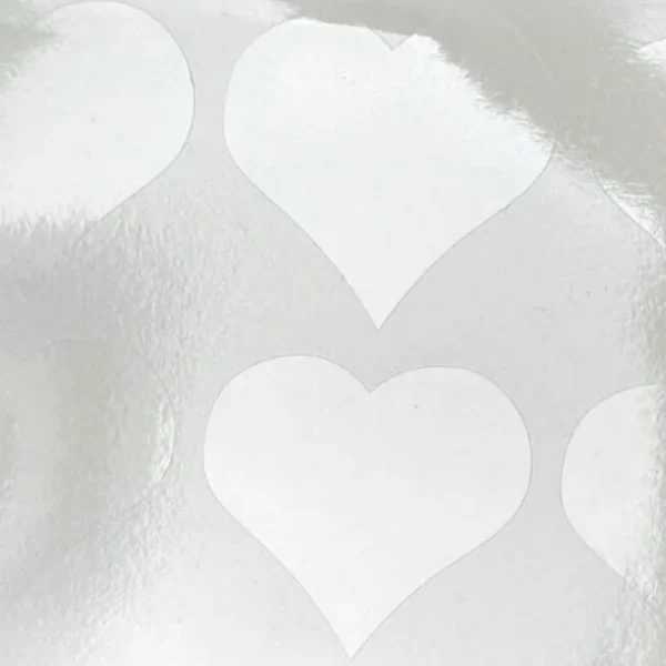 Refill 10 adesivi a cuore